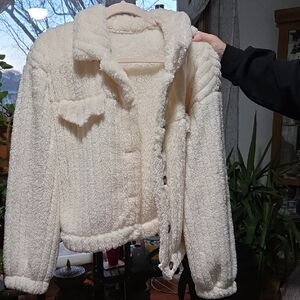 Cozy Cream Sherpa Jacket